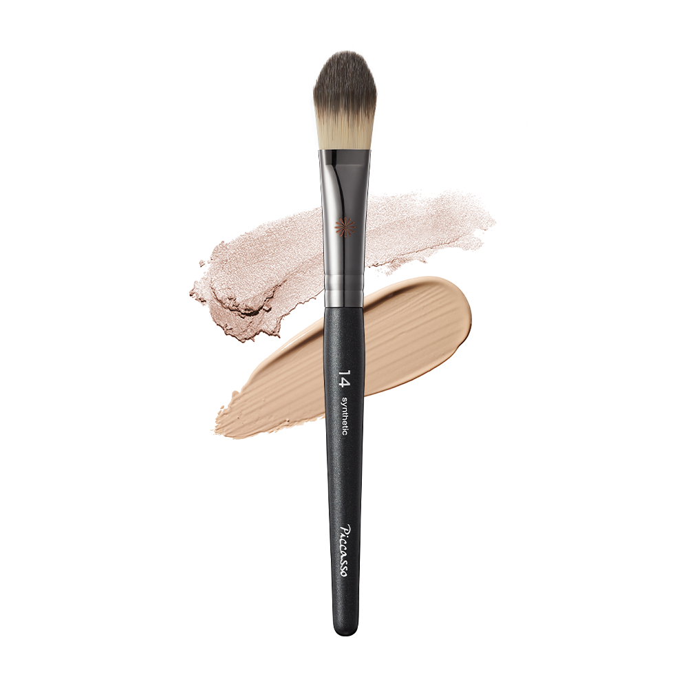 Piccasso 14 Syn Highlighter Brush - Cọ Highlight Precision Chuyên Nghiệp