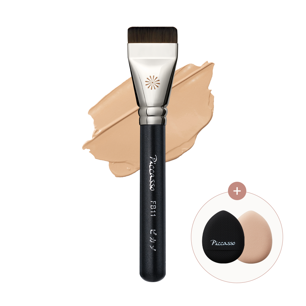 Cọ Tán Kem Nền Piccasso FB11 Spatula Foundation Brush - Trộn kem nền dàn nền siêu mướt