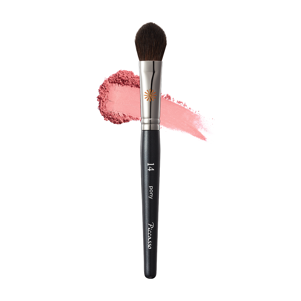 Cọ Phấn Má Hồng Piccasso Premium Line Pony 14 Blusher Brush - Tán má hồng mềm mịn, tạo hiệu ứng tự nhiên, dễ kiểm soát lượng phấn
