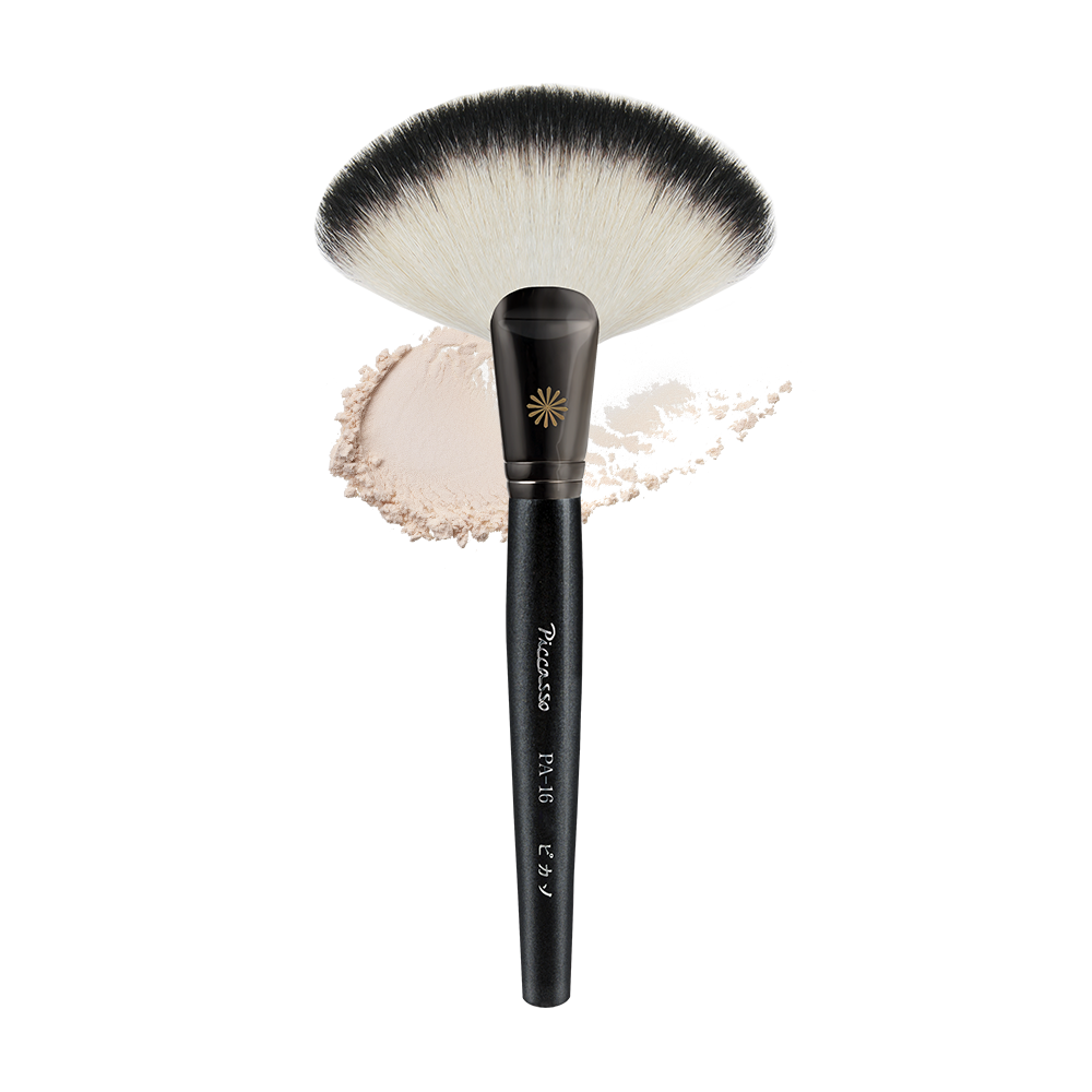 Piccasso PA16 Fan Powder Brush - Cọ Quạt Phủ Phấn & Finish Makeup