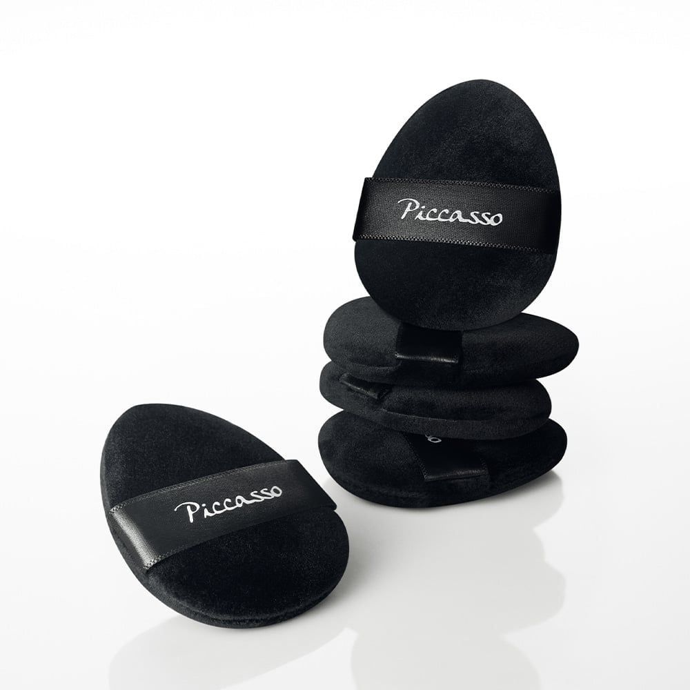 Combo 5 Miếng Bông Phấn Phủ Kiềm Dầu Mịn Da Piccasso Cao Cấp Kèm Túi