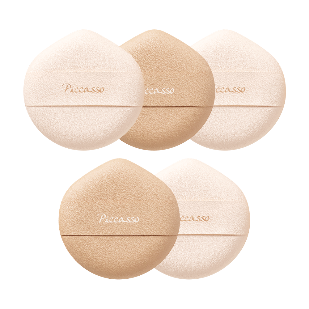Combo 5 Mút Tán Cushion Và Kem Nền Đa Năng Cao Cấp Piccasso Cloud Puff