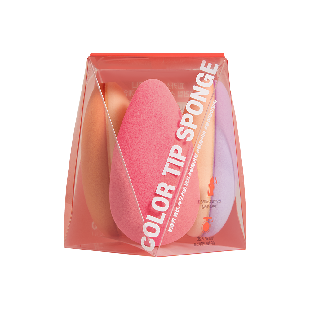 Set 3 Loại Mút Trang Điểm Đa Sắc Piccasso Collezioni Color Chip Sponge