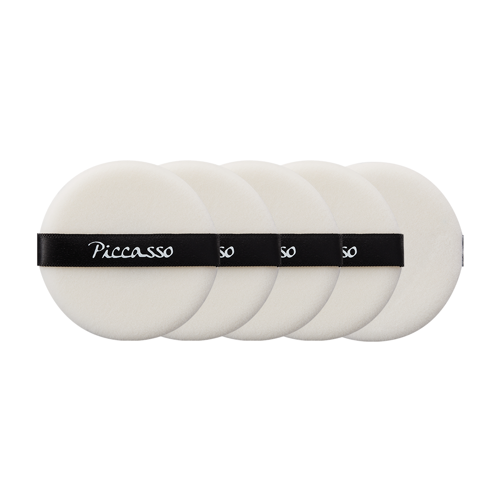 Bộ 5 Miếng Bông Phấn Phủ Lông Nhung Cao Cấp Piccasso Powder Puff Set