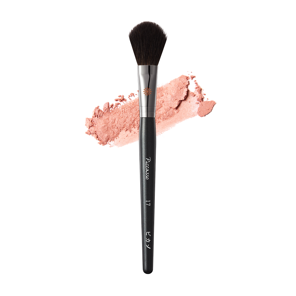 Piccasso 17 Blusher Brush - Cọ Má Hồng Tán Màu Tự Nhiên Chuyên Nghiệp