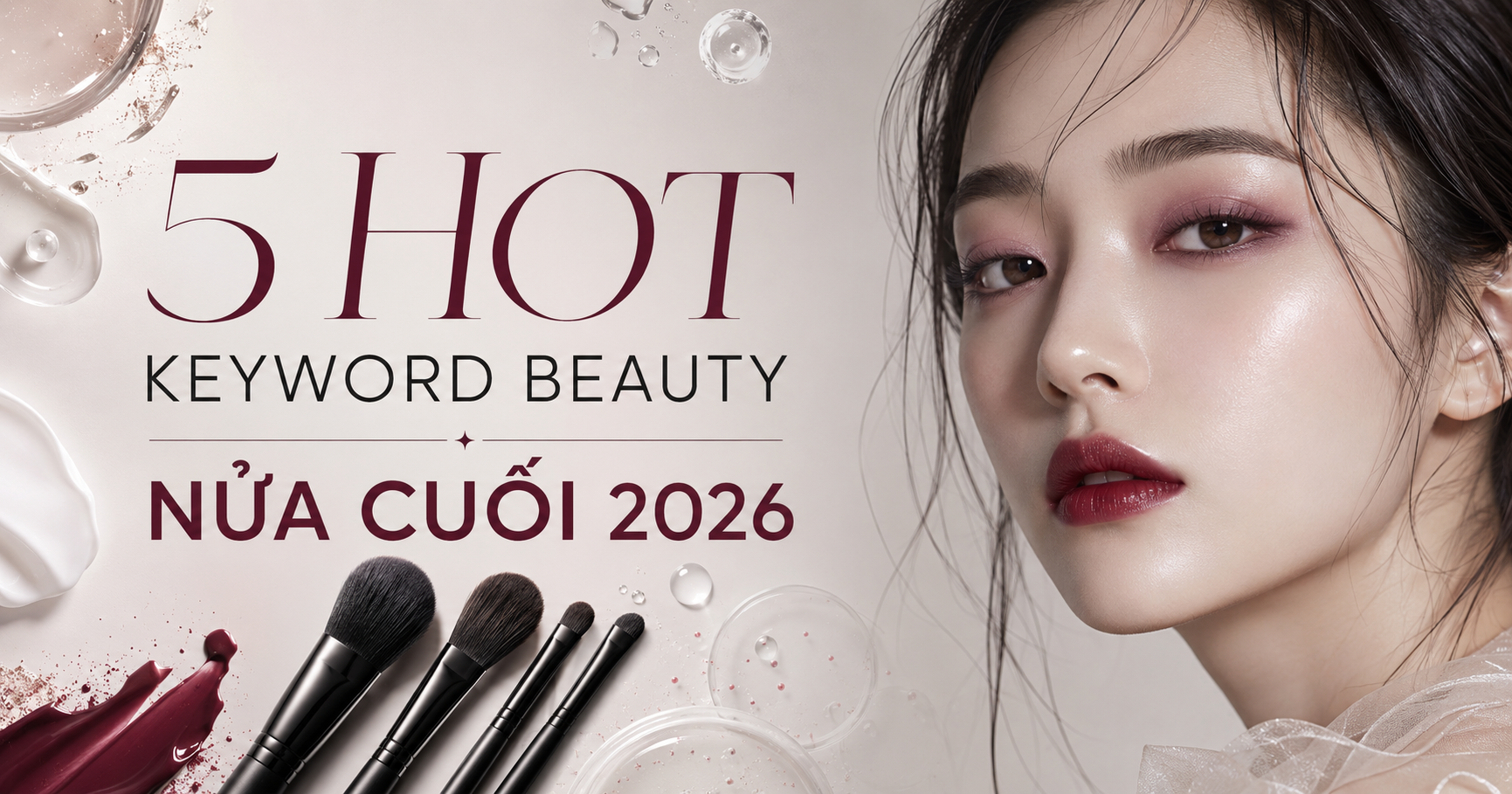 5 từ khóa làm đẹp định hình nửa cuối 2026: Khi vẻ đẹp trở nên sâu sắc, thông minh và cá nhân hơn