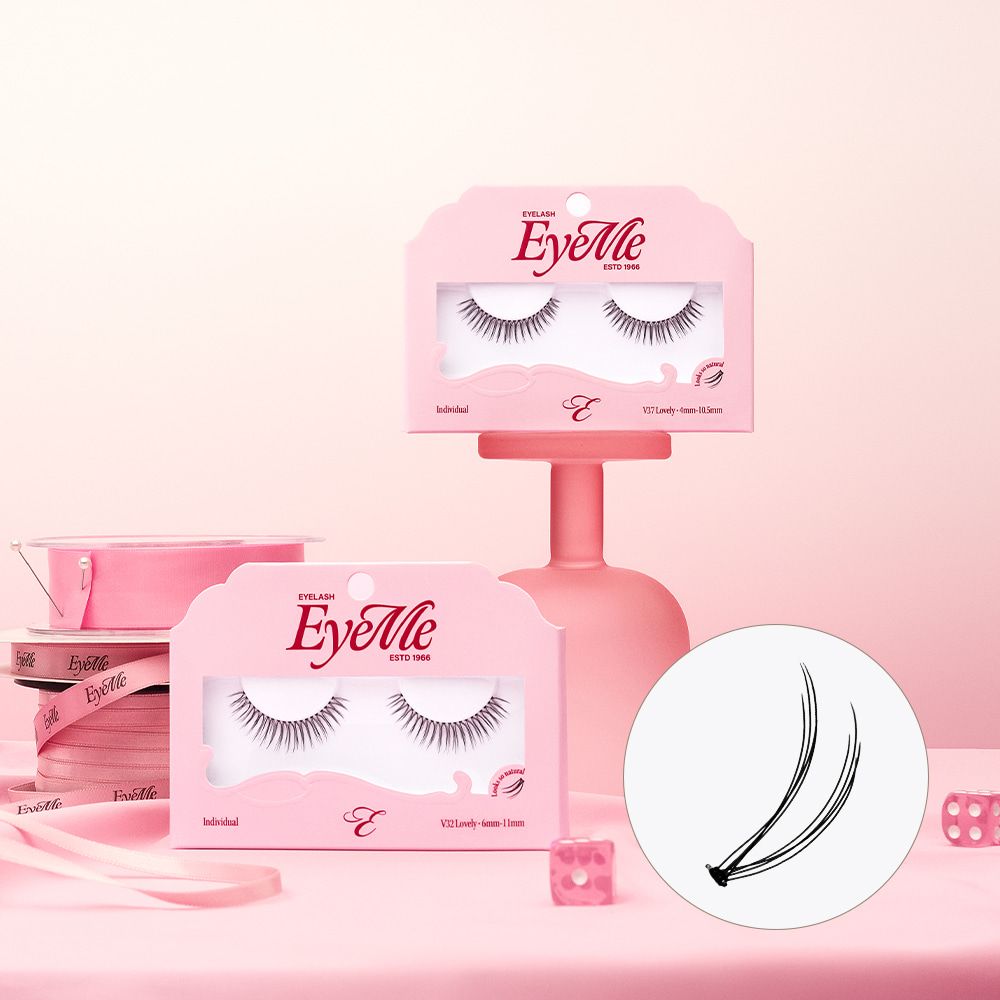 Lông mi giả Aimi V-Cut dạng sợi đơn (hình chữ V) (Chọn 1 trong 5)