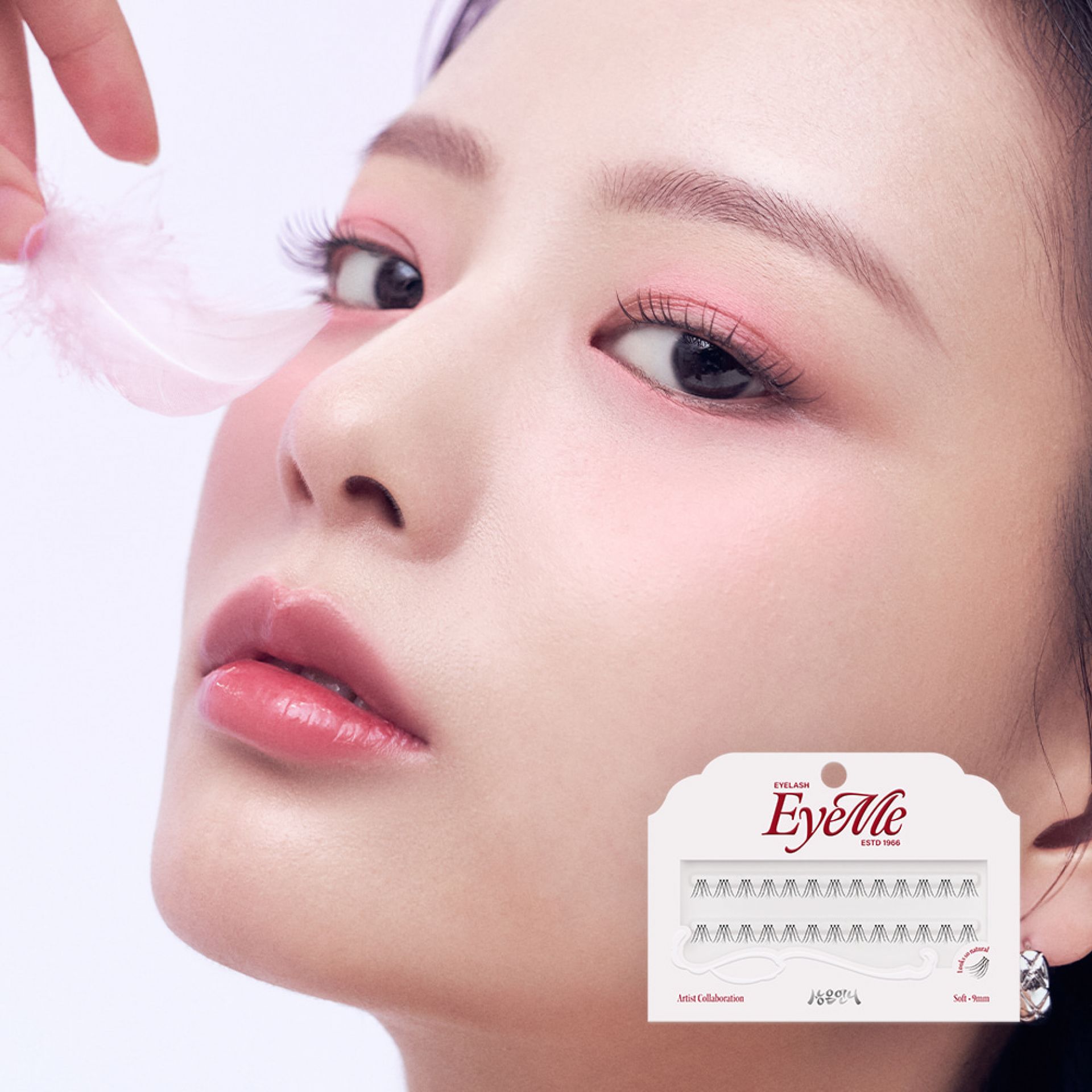 Lông mi giả mềm mại một sợi Aimi X Sang-eun Unnie