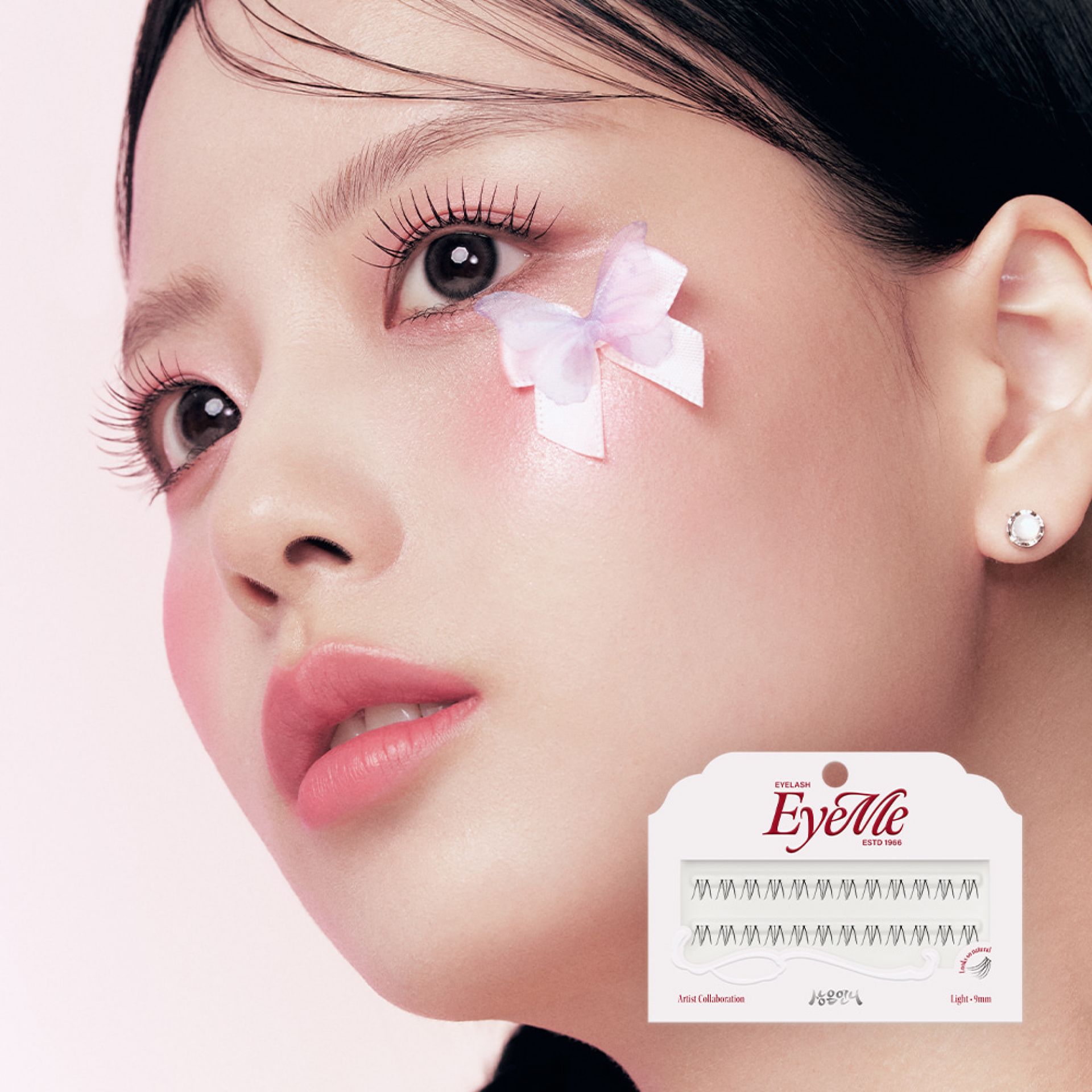 Đèn làm sáng lông mi đơn sợi Aimi X Sang-eun Unnie