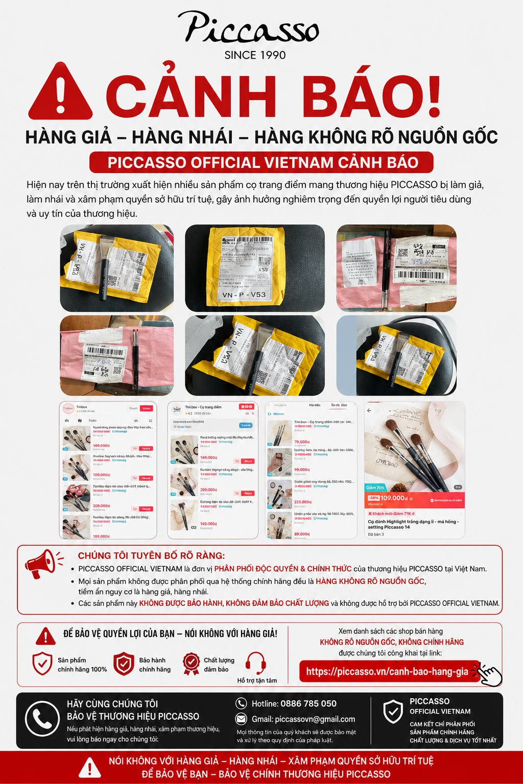 CẢNH BÁO HÀNG GIẢ