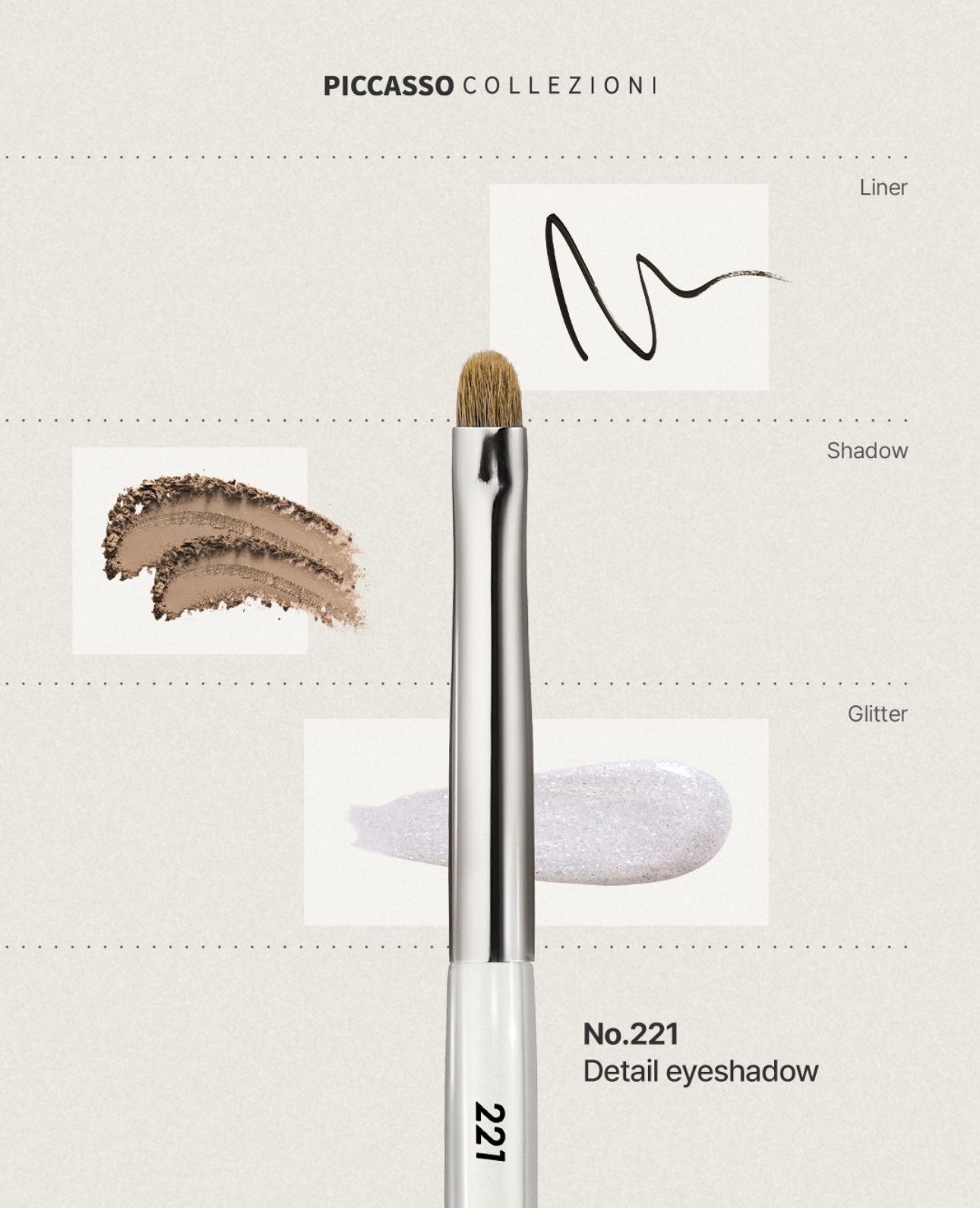 CỌ PHẤN MẮT PICCASSO COLLEZIONI 207A EYESHADOW