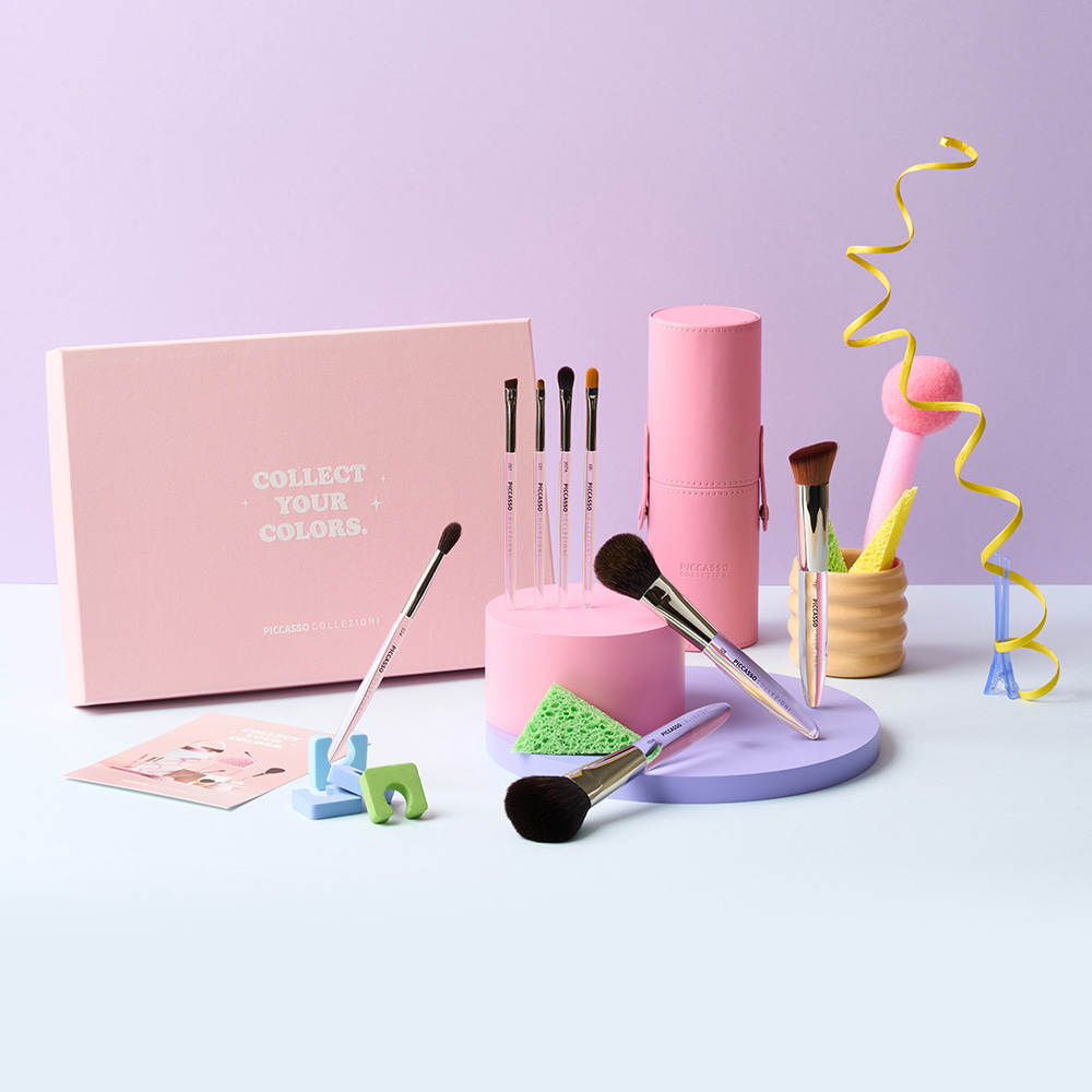 Bộ cọ trang điểm hằng ngày 8 cây Piccasso Collezioni Makeup Brush 8 Set