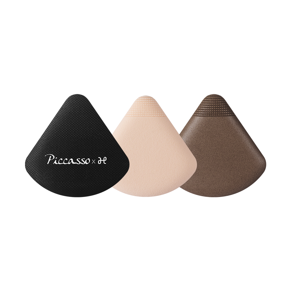 [Sắp ra mắt] Bộ 4 bông mút Skin Fit Mini Picasso x Ham Kyung Sik (Silky hoặc Mềm đàn hồi - Chọn 1 loại)
